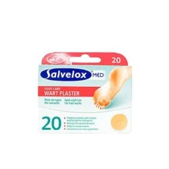 Salvelox Med Wart Plaster Verrugas Apósito Adhesivo 20uds