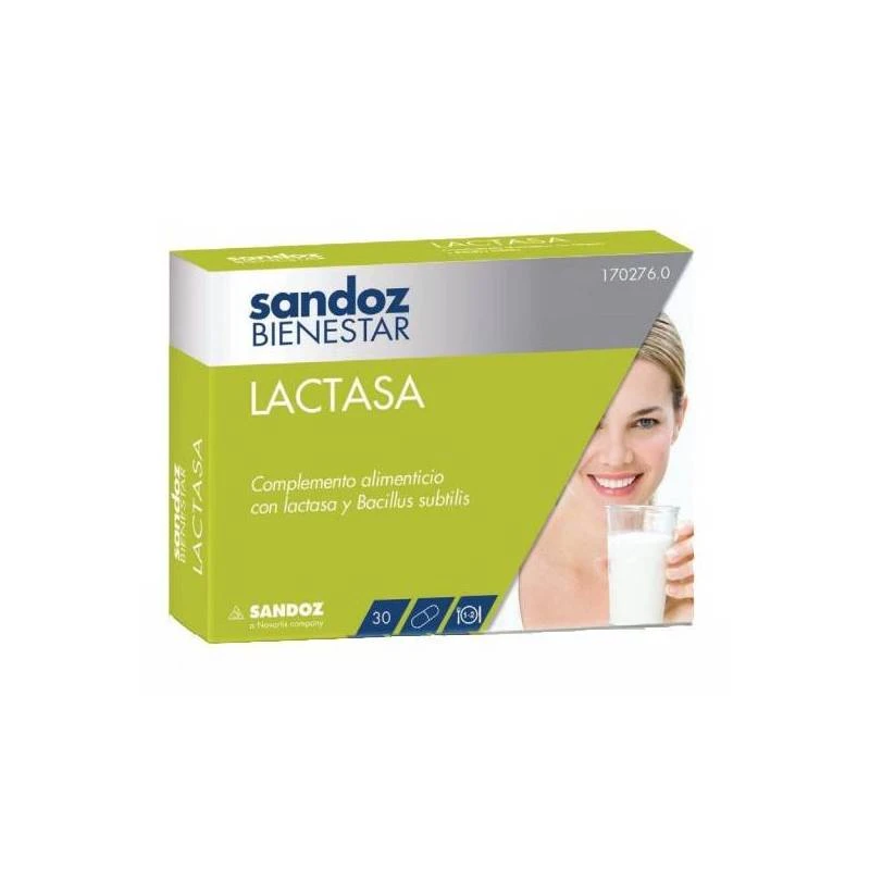 Sandoz Bienestar Lactasa 30cáps 3 Sandoz Bienestar Lactasa 30cáps