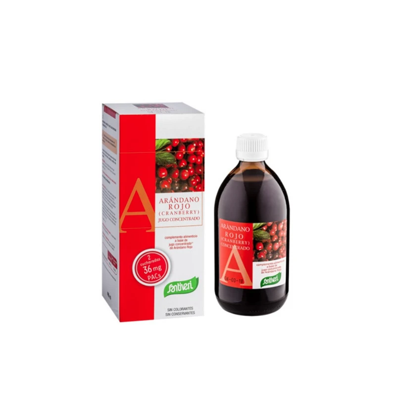 Santiveri Arandano Rojo 490ml 4 Santiveri Arandano Rojo 490ml - Imagen 2