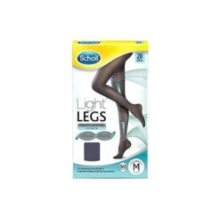 Scholl Medias 20DEN Color Negro Talla M 1ud