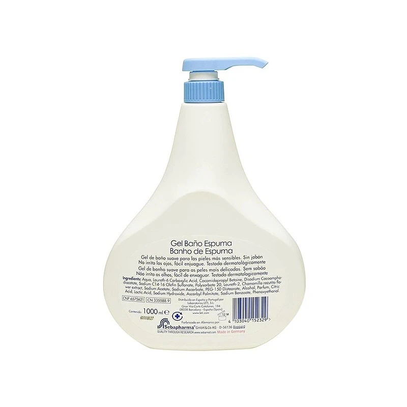 Sebamed Baby Baño De Espuma 1000ml 4 Sebamed Baby Baño De Espuma 1000ml - Imagen 2
