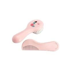 Set Cepillo-Peine Rosa Suavinex