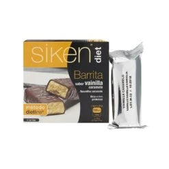 Siken Diet Barrita Sabor Vainilla 5 Unidades