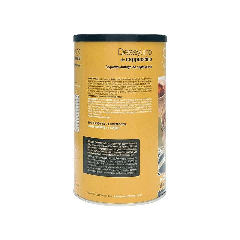 Siken Diet Desayuno De Capuccino 400gr 4 Siken Diet Desayuno De Capuccino 400gr - Imagen 2