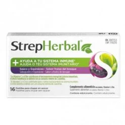 STREPHERBAL 16 PASTILLAS
