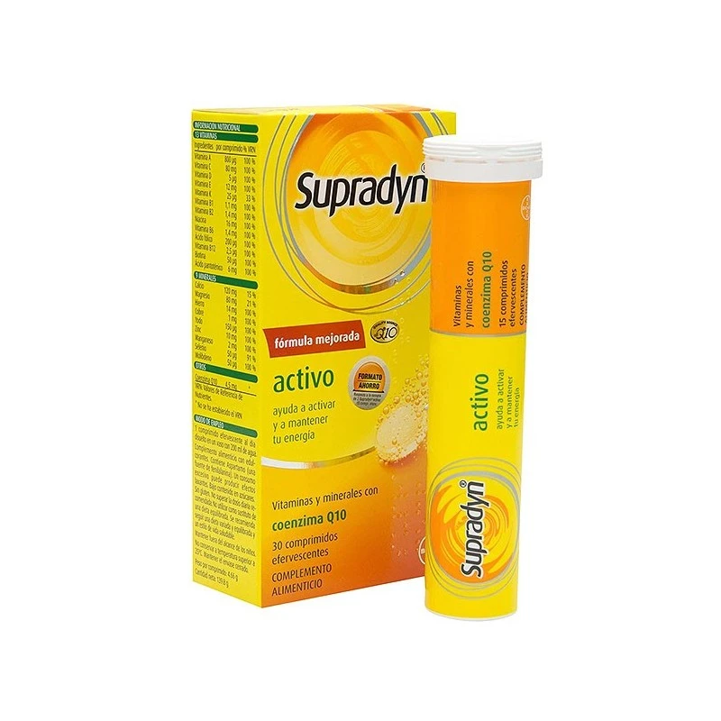 Supradyn Activo 30 Comp. Efervescentes 3 Supradyn Activo 30 Comp. Efervescentes