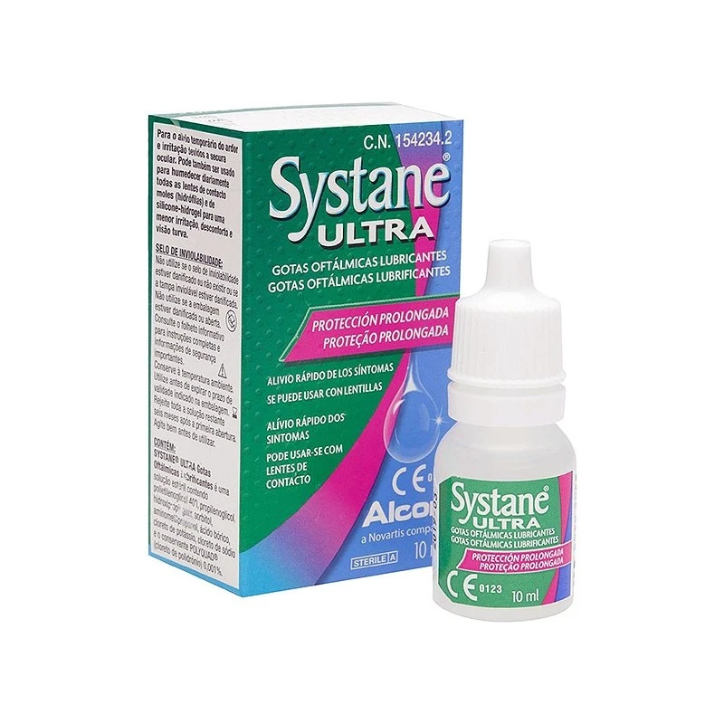 Systane Ultra Gotas Oftálmicas 10ml 3 Systane Ultra Gotas Oftálmicas 10ml