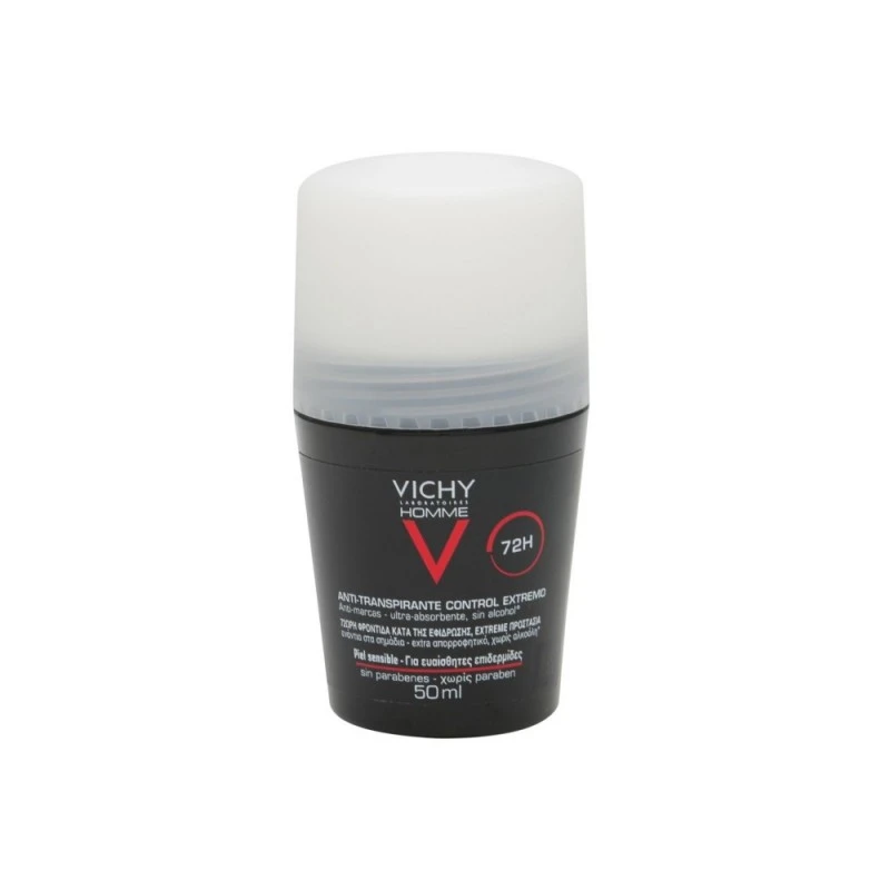 Vichy Homme Desodorante - Antimanchas Roll On Bola 50ml 3 Vichy Homme Desodorante - Antimanchas Roll On Bola 50ml