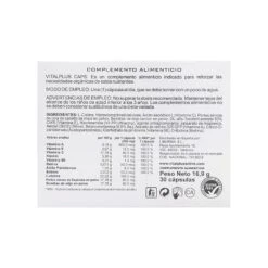 Vital Plus 30cáps -Arkopharma Tienda de ventas vital plus 30caps 3